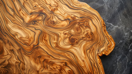 Majestic Olive Wood: Artistry in Grainの素材