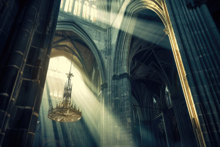 Majestic Light: Sun-Kissed Cathedralの素材