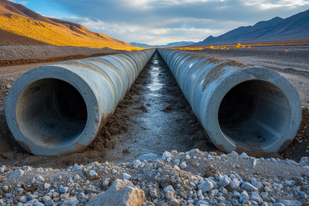 Industrial Progress: Constructing Modern Water Supply Networksの素材