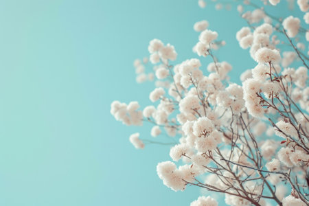 Soft Blue Serenity: Perfect Background for Relaxationの素材