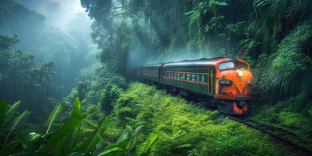 Jungle Downpour Train Rideの素材
