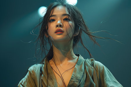 Dynamic Dance Routine by Asian Artistの素材