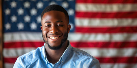 Beaming with Pride: African American USAの素材