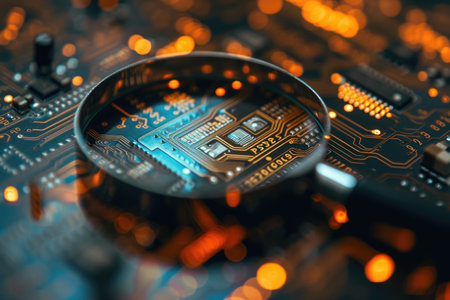 Exploring Neural Networks: Dive into the Circuitry with a Magnifying Glassの素材