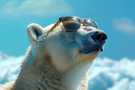 Chill Vibes: Polar Bear Fashion in the Arcticの素材