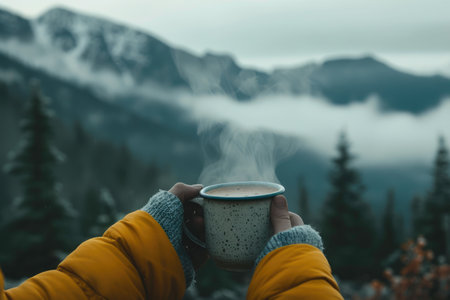 Elevated Elixir: Hot Cocoa in the Cloudsの素材