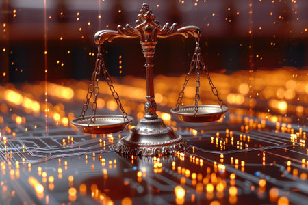 Digital Justice: Balancing Scales of Law and Technologyの素材