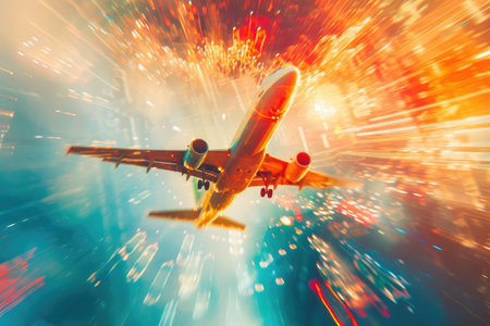 Electromagnetic Encounter: Radio Waves and Aircraftの素材