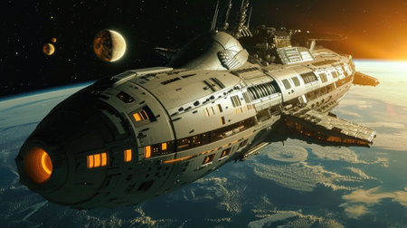 Interstellar Vacation: Embarking on the Starshipの素材