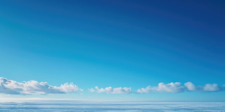 Minimalist Nordic Winter Skyの素材