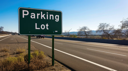 Highway Parking Area Guideの素材