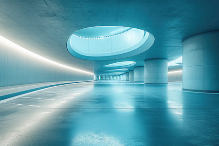 Clean and Modern Background for Parking Managementの素材