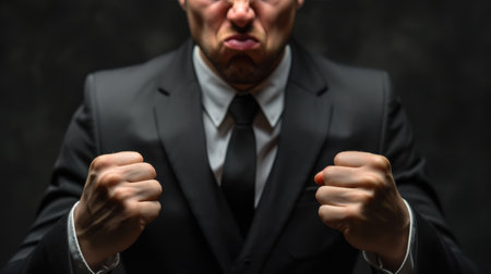 Executive Burnout: Business Leader in Distressの素材