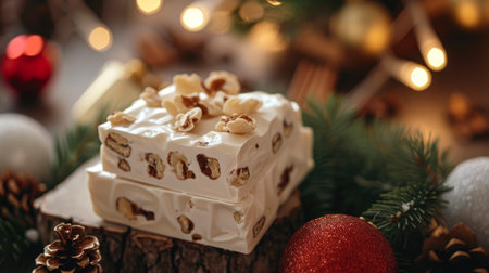 Holiday Indulgence: Nougat and Decorationsの素材