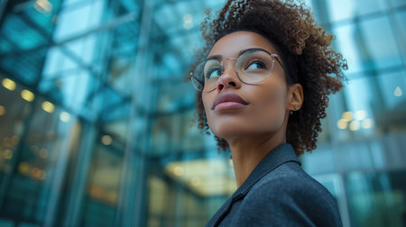 Charismatic CEO in Urban Environmentの素材