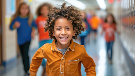 School Days Bliss: Children's Joyful Momentの素材