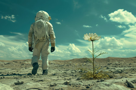 Desert Blossom on Mars: Astronaut's Encounterの素材