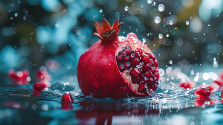 Enchanting Pomegranate Water Photographyの素材