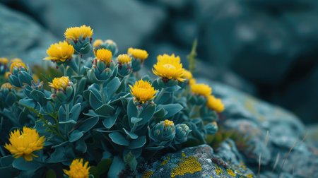 Chilled Beauty of Rhodiola Rosea: Macro Perspectiveの素材