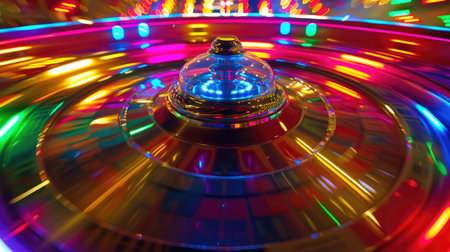 Bright Lights on a Rotating Wheel of Fortuneの素材