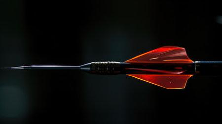 Flaming Arrow Piercing the Target with Precisionの素材