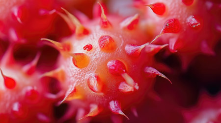 Natural Allantoin Plant, Macro Shot for Backgroundの素材