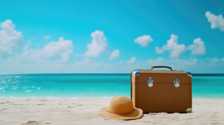 Beachside getaway essentials for a perfect holidayの素材