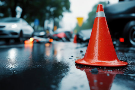 Wet Weather Traffic Accident Prevention with Crash Focusの素材