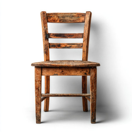 Rustic Vintage Wooden Chairの素材