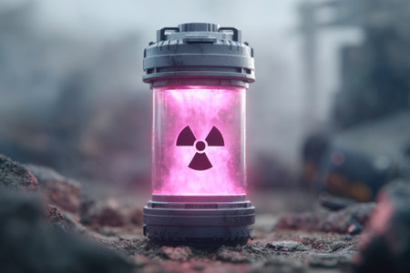 Futuristic Radioactive Canisterの素材
