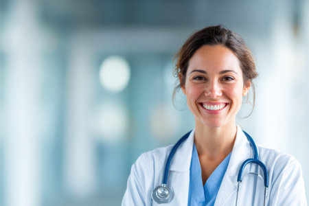 Female Doctor Smilingの素材