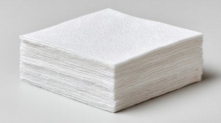Stack of White Paper Napkinsの素材