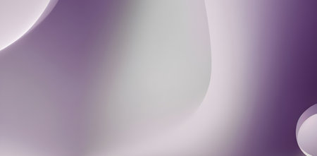 Abstract background with violet and white gradients, 3d illustration, Generative AIの素材