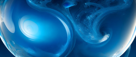 Abstract fractal background, Generative AIの素材