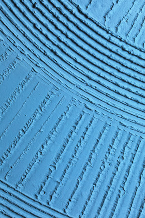 abstract canvas textured blue wall background. High quality photo.