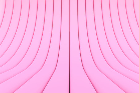 Blue studio scene, abstract minimal background. 3d rendering illustration