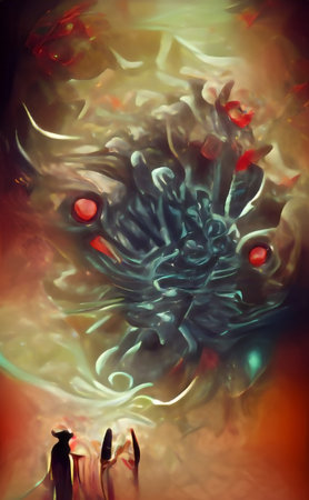 Virus epidemic, Coronavirus infection background covid 19, dangerous vacine adstract. High quality...