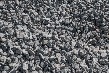 texture of natural stone, crushed stone specially crushed to size