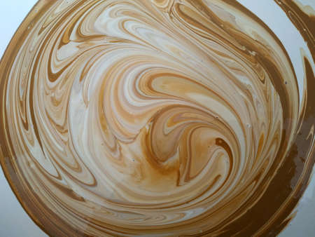 circle background texture of different colors and shapesの写真素材