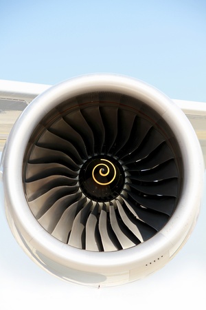 airplane turbineの写真素材