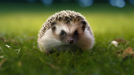 Hedgehog (Scientific name: Erinaceus Europaeus)の素材