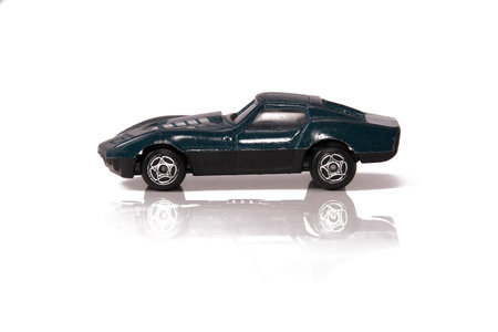 toy car isolated on white background