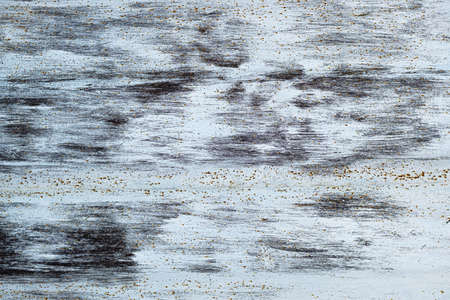 rusty iron gray paint Textureの写真素材