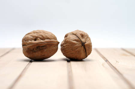 The walnut close upの写真素材