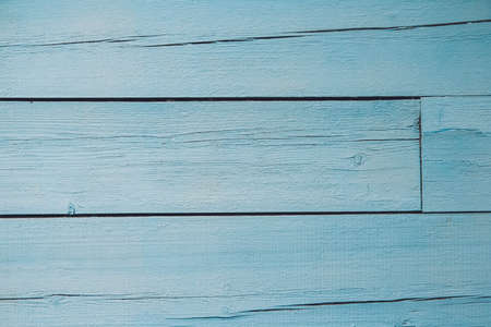 Old grungy wooden planks background in blue color. Abstract background and texture for design. Background and texture.の写真素材