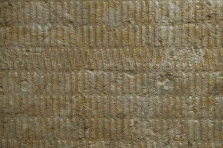 Mineral wool for insulating the walls as a background image texture. Top view. Copy, empty space for text.の写真素材