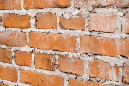 Grunge Brick Wall Horizontal Background. Vintage brickwork backdrop or Pattern of old brick wall. Grunge great for your design.の写真素材