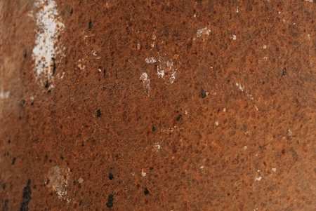 Rusty metal surface as a background texture. Copy, empty space for text.