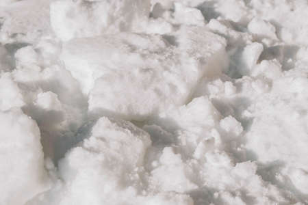 Snowdrift as texture background. Copy, empty space for text.の写真素材