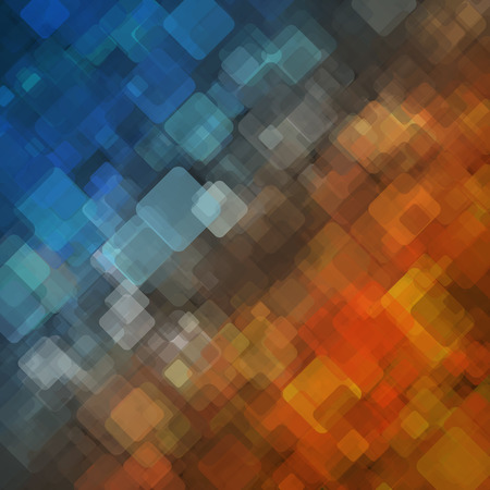 Abstract geometric background  consisting of overlapping square elementsのイラスト素材